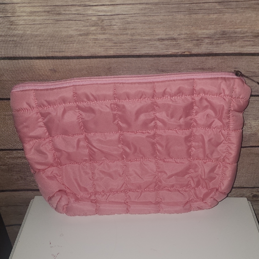 3 Piece Puffer Makeup Bag Set - Picture 2 of 4